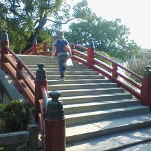 結構高い橋です