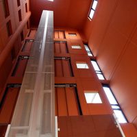 吹き抜けエレベーター