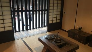 外の景色が素敵