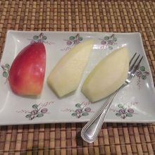 定食のデザート