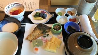 素晴らしい朝食でした。