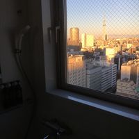 バスルームからのスカイツリー