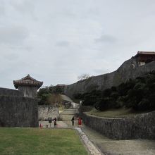 石垣が綺麗です