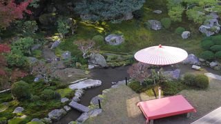 変化に富んだ庭でした