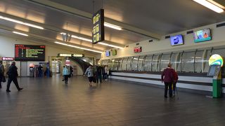 大きなバスターミナル