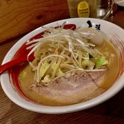 餃子がオススメ！味噌ラーメンも美味しい。