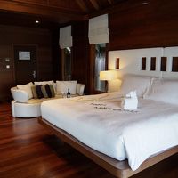 水上コテージのお部屋