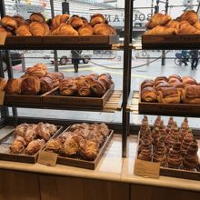 クロワッサンが大きくて味もおすすめ