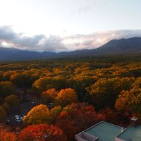 ベランダから那須連山を見ます。