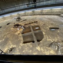 実物が見られる遺跡保存館