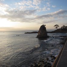 立石の風景です