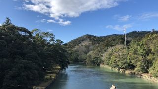 神宮の入り口にかかる橋です