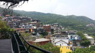 レトロな街並み