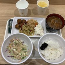 朝食です。