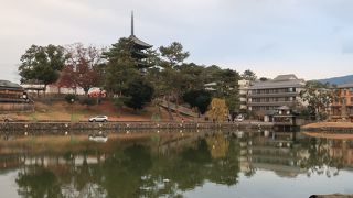 最も有名な放生池