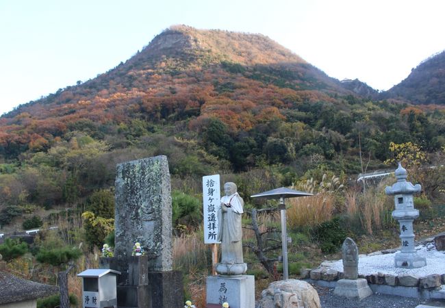 高台にあるので、讃岐平野の景色がよかったです。