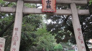 都会の神社であるにもかかわらず広い境内を有していて、正直なところ意外に思いました。