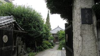 間口は狭いのですが、境内は意外と奥行きがあって驚かされました。