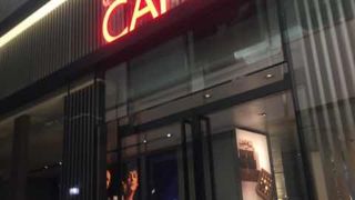 ブランド店のカフェ