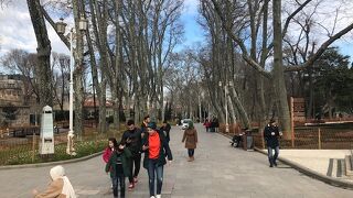 トプカプ宮殿の近く