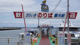 両津港と並ぶ重要な港