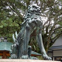 カッコいい狛犬は必見 By Suzuki 尾山神社のクチコミ フォートラベル