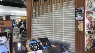 神奈川の魚コーナーもある