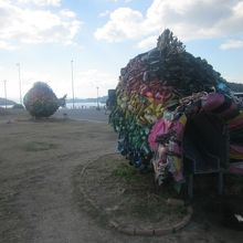 親チヌ（？）と子チヌとの位置関係はこんな感じです。