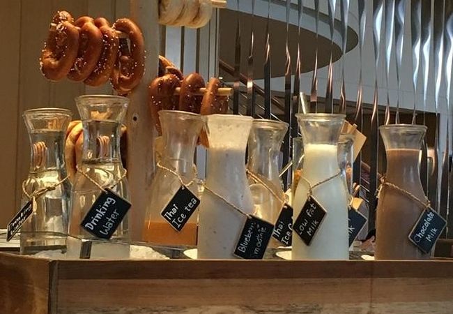 朝食ビュッフェ