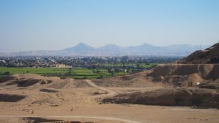 テラスからの景色が美しい。