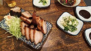 焼豚とかつ煮がオススメ