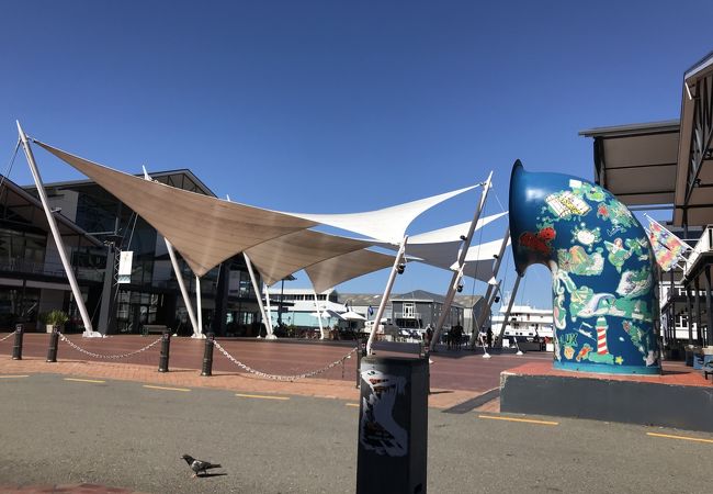 海沿いで眺めも最高