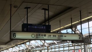 北千住から銀座まで利用