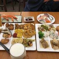 夕食バイキング
