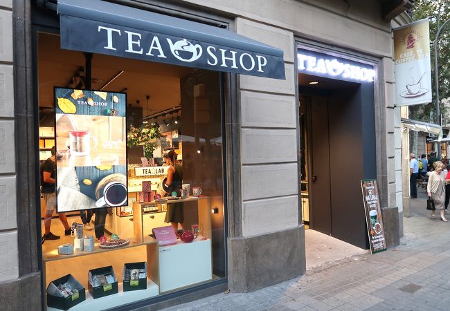 バルセロナのおしゃれなお茶専門店