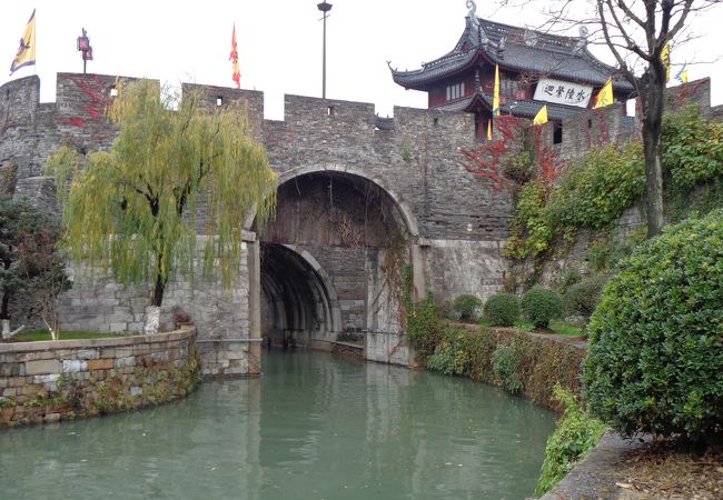 お庭　水郷　お寺