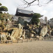 庭園が迫力（粉河寺）