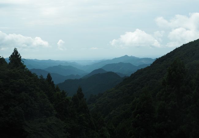 奥武蔵の山々が一望
