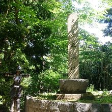 城の遺構はないですが雰囲気を感じる城跡です