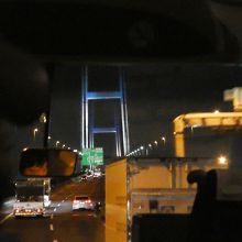 バスの中から。