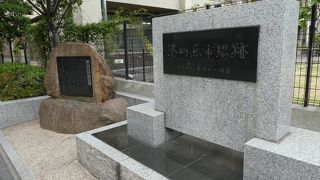 このあたりが海だったのね。