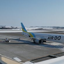 AIR DOの水色と黄色の塗装は雪景色こそ映えるんですね！