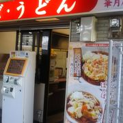 土浦駅の立ち食いのお蕎麦屋