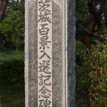 権現山公園の石碑