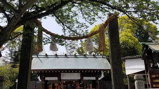 伊勢山の丘にある