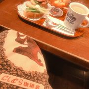 少し観光地化している神戸の老舗喫茶店