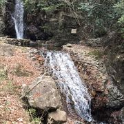 有馬温泉の小さな滝