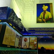ウルグベクに因んだ天文学的展示もありました。