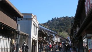 江戸時代に商人として栄えた通り