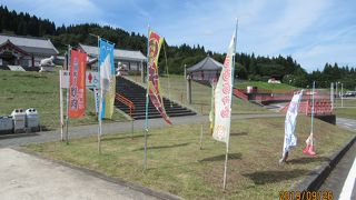 韓国の建物が目立ちます